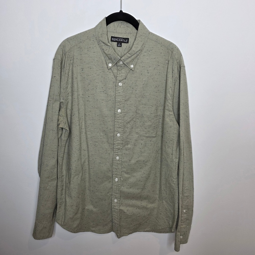 J. Crew Mercantile Button Up Mens Large